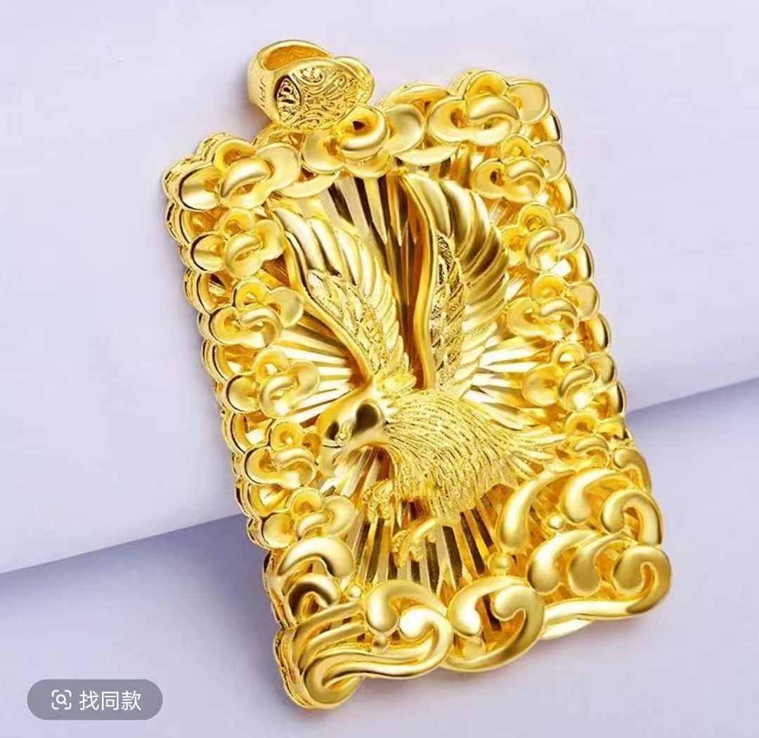 合金吊坠  网红新款鹰牌吊坠经典时尚气质百搭轻奢潮流精致精美