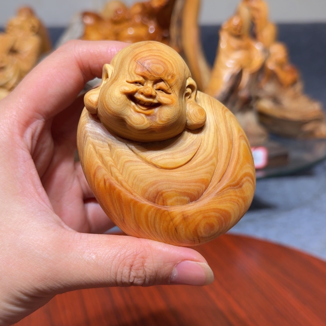 柏木（崖柏）崖柏手把件摆件