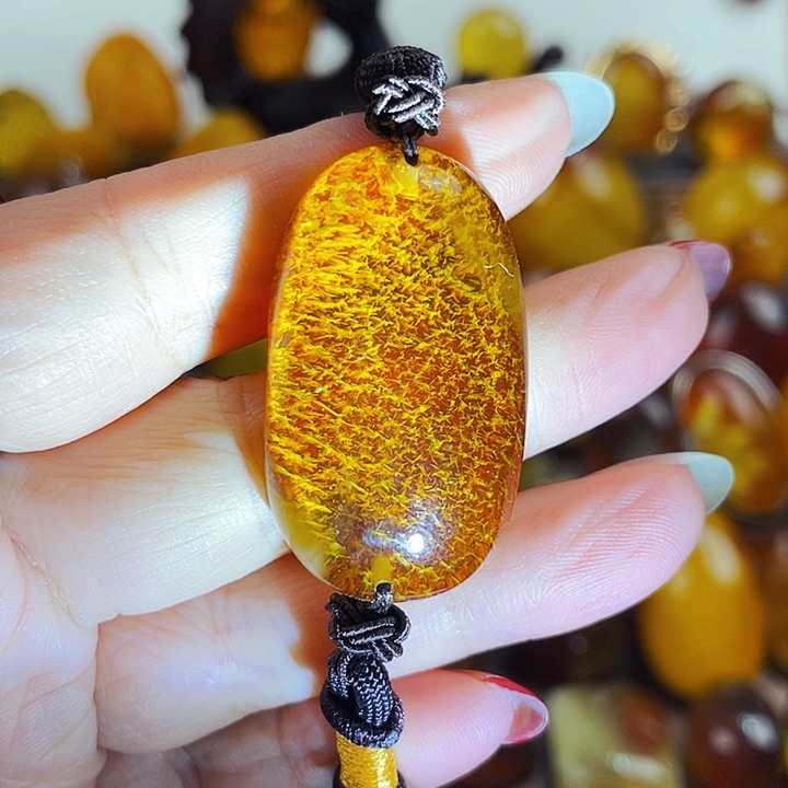 琥珀戒指未镶嵌手环