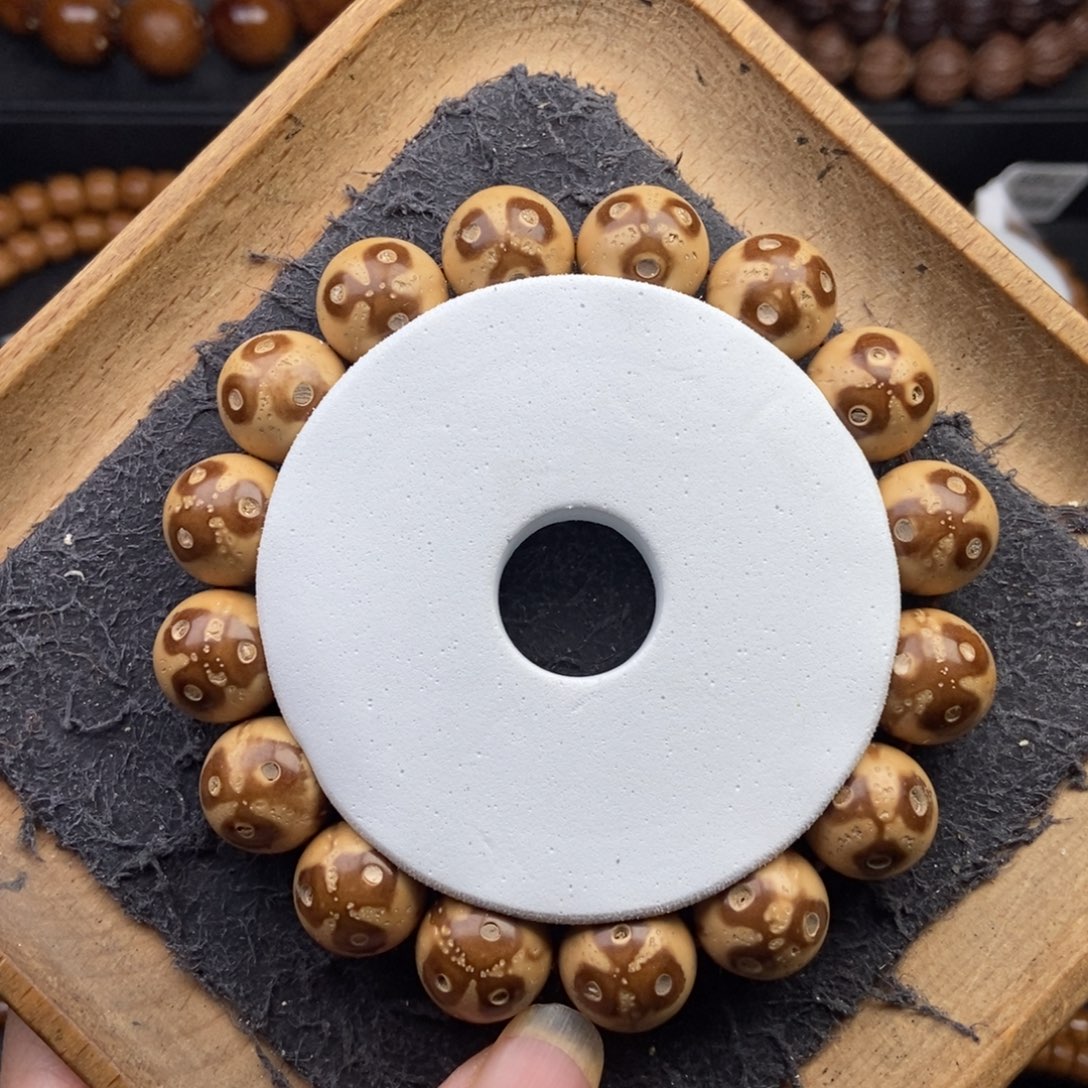 手串紫金鼠14mm天花板熊猫三叶草