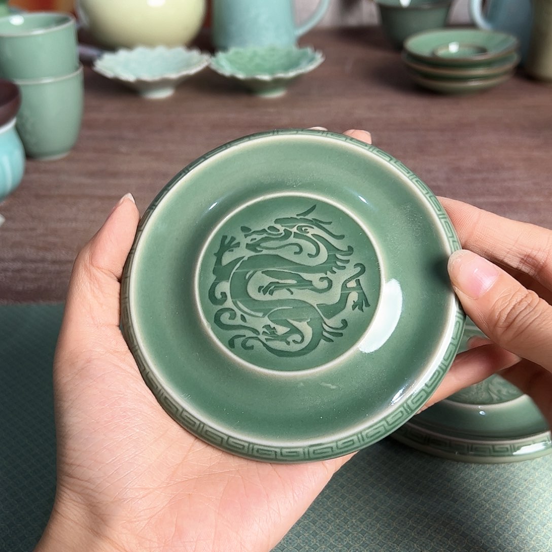 云间青瓷小米茶器