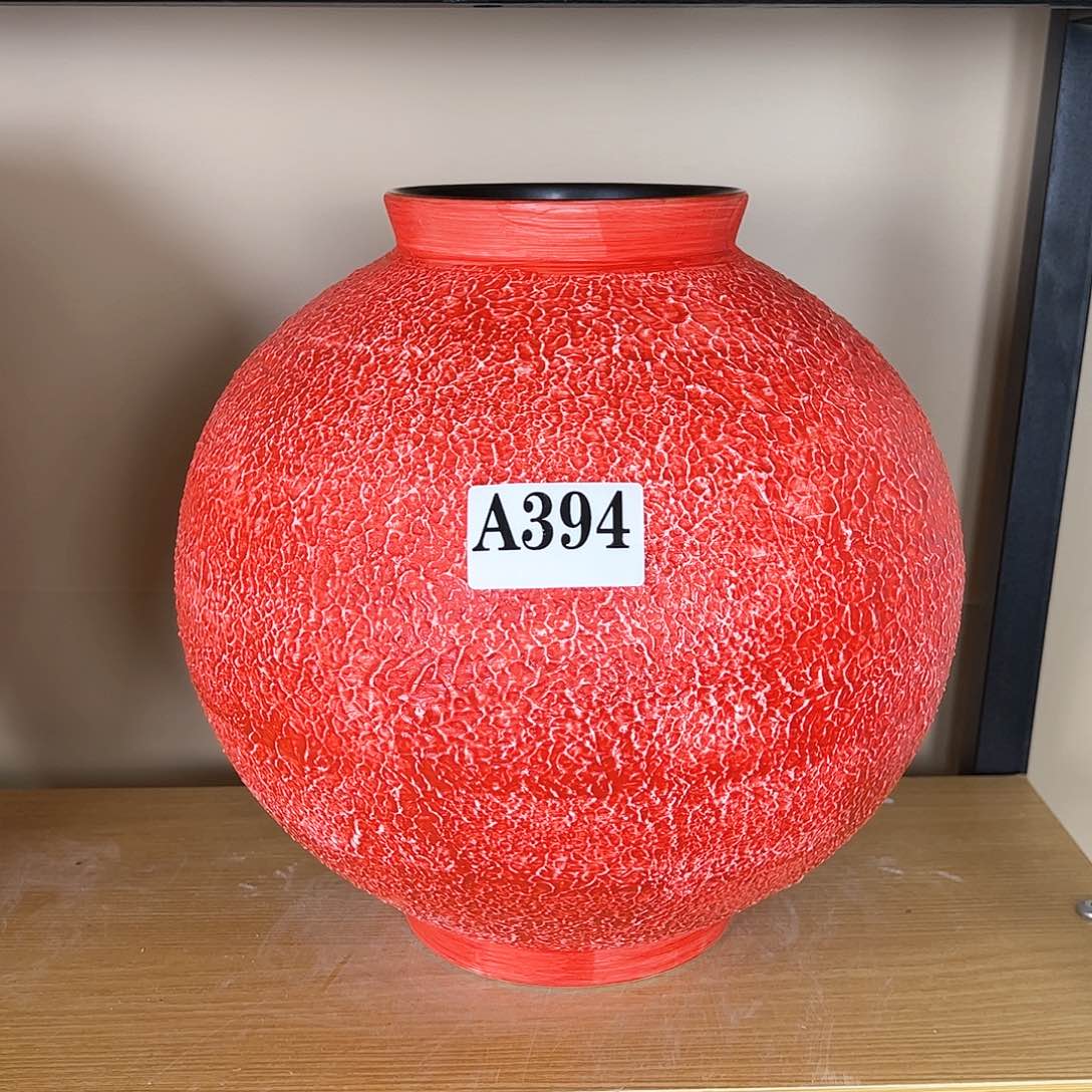 陶瓷木**开394花瓶摆件创意