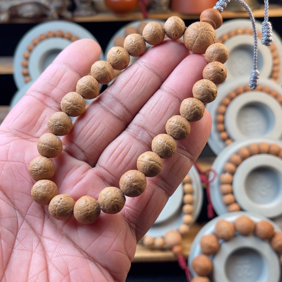 凤眼菩提吊坠11-11.3粉红皮同树籽