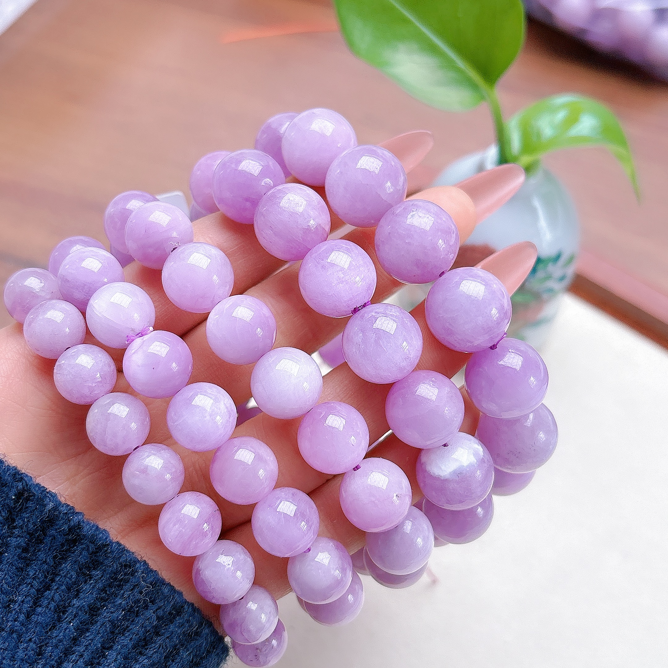 ZLH紫锂辉手链-多样性发一