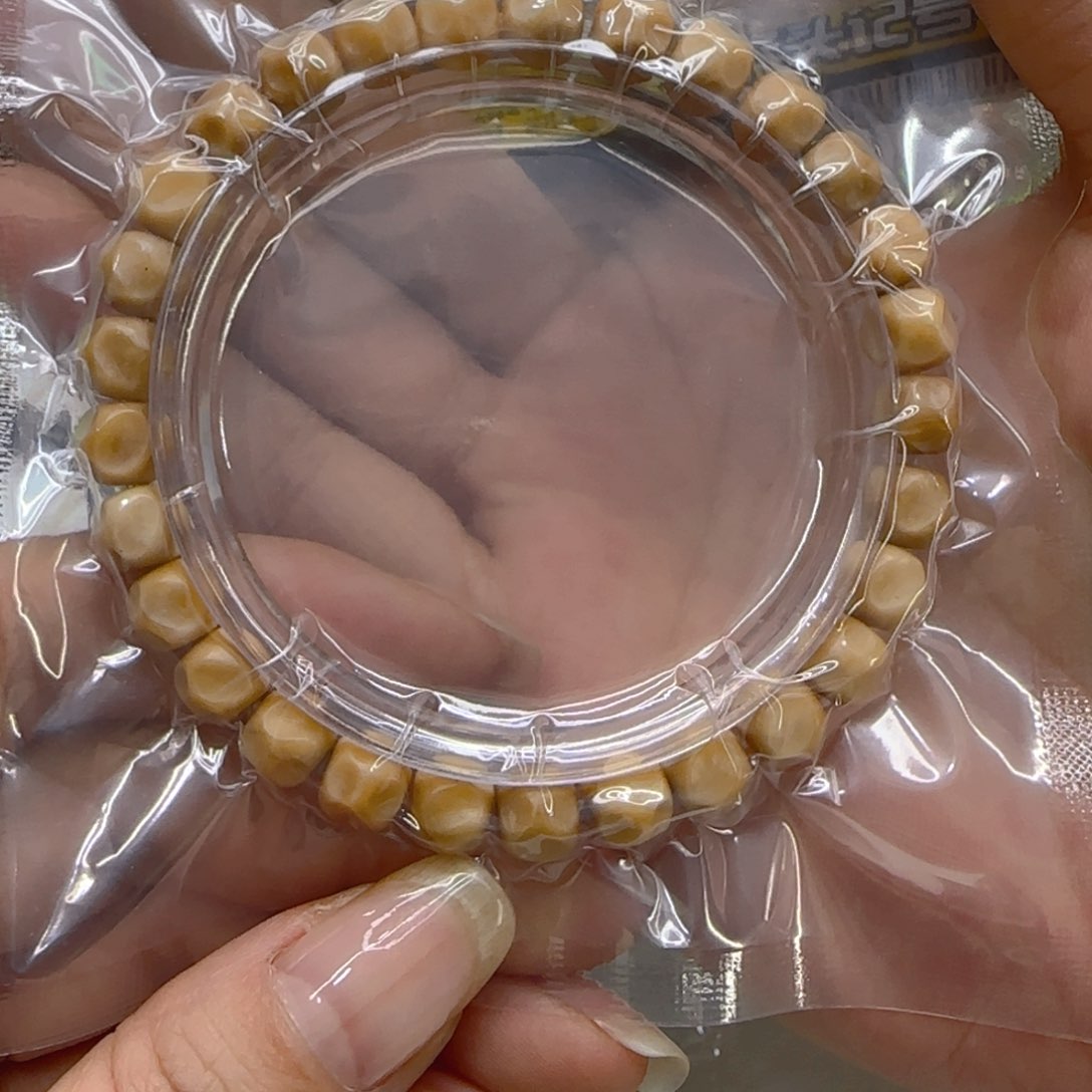 星月菩提手串26天魔龙脊菩提8奶酪单圈