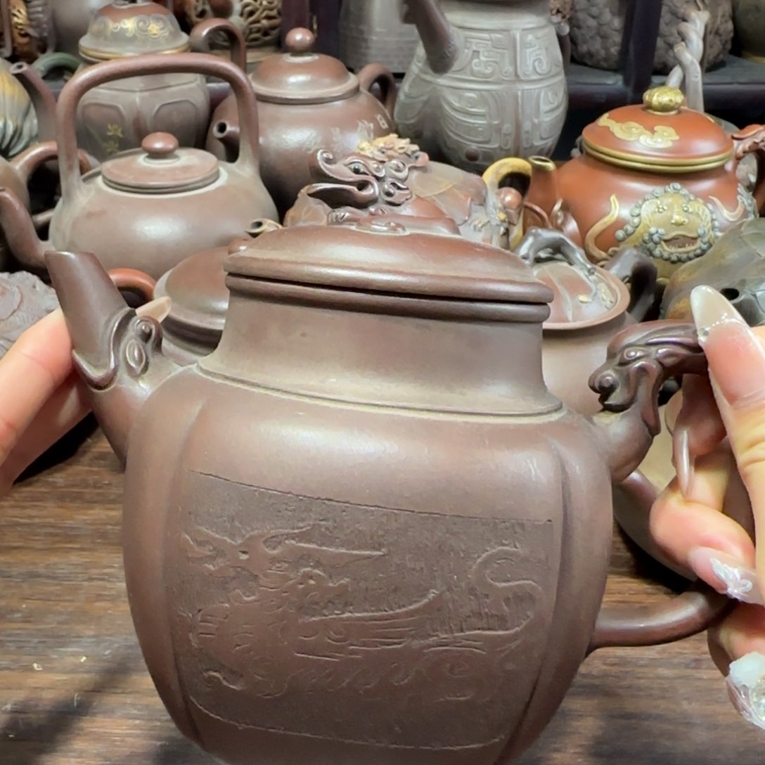 紫砂茶壶泉*紫砂壶