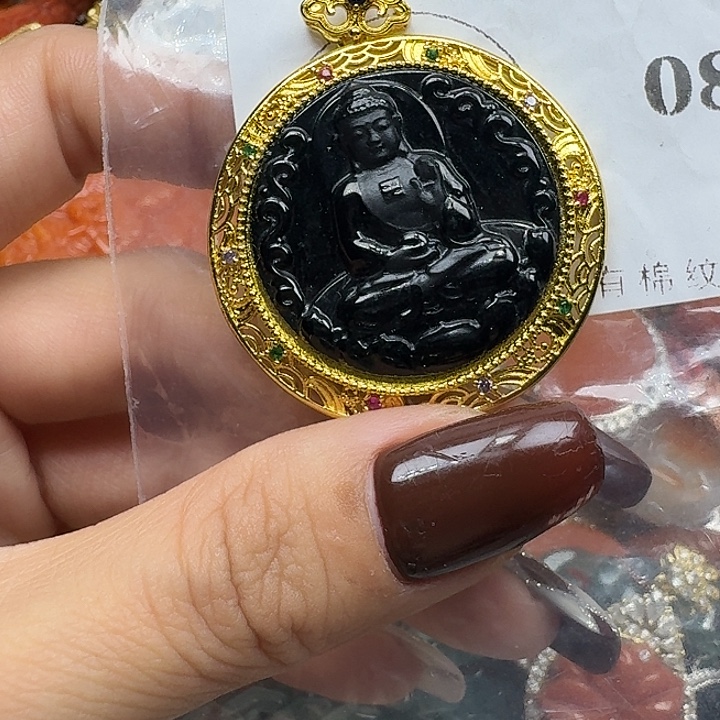 翡翠未镶嵌项链翡翠