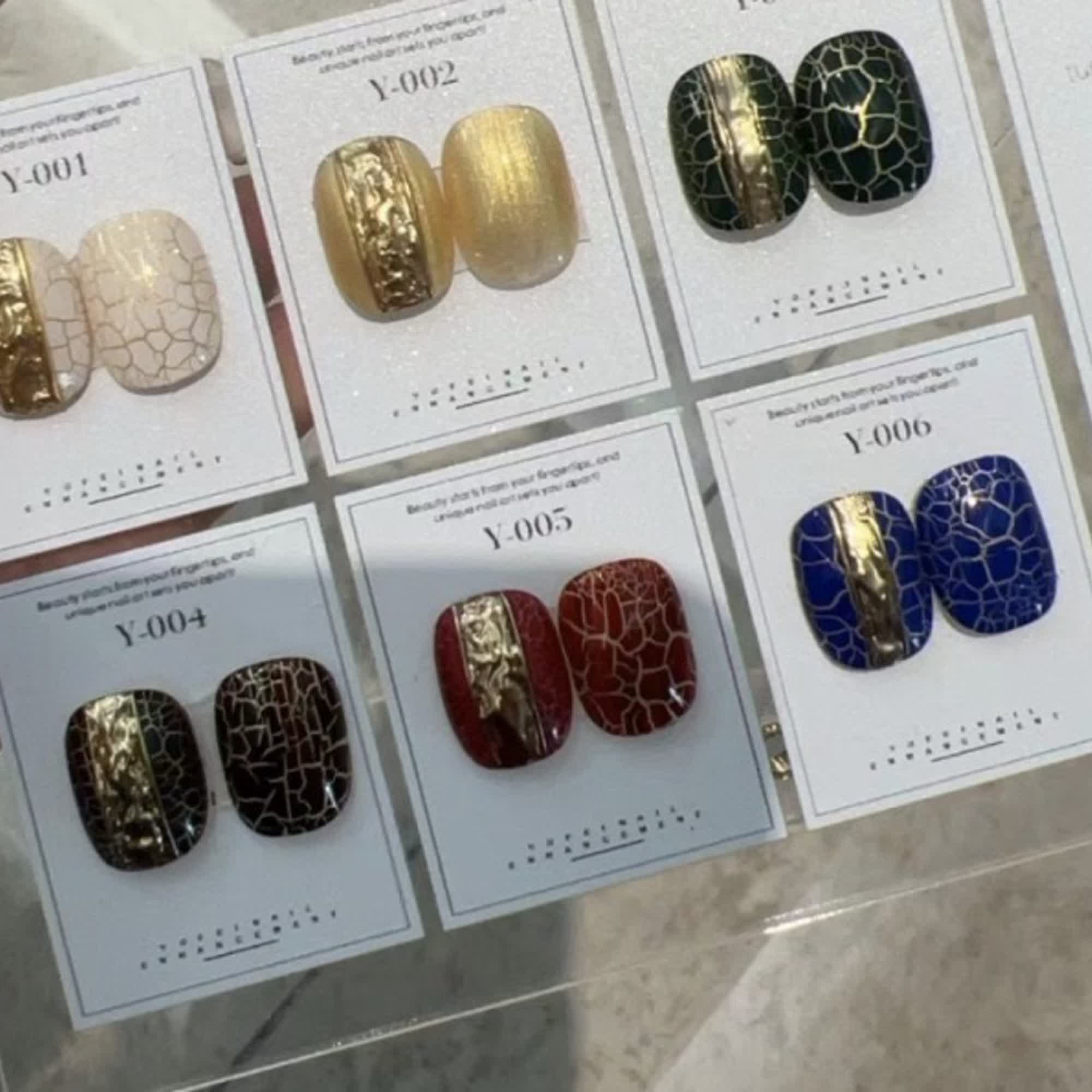 WOWLADY美甲龟裂纹胶美甲店专用