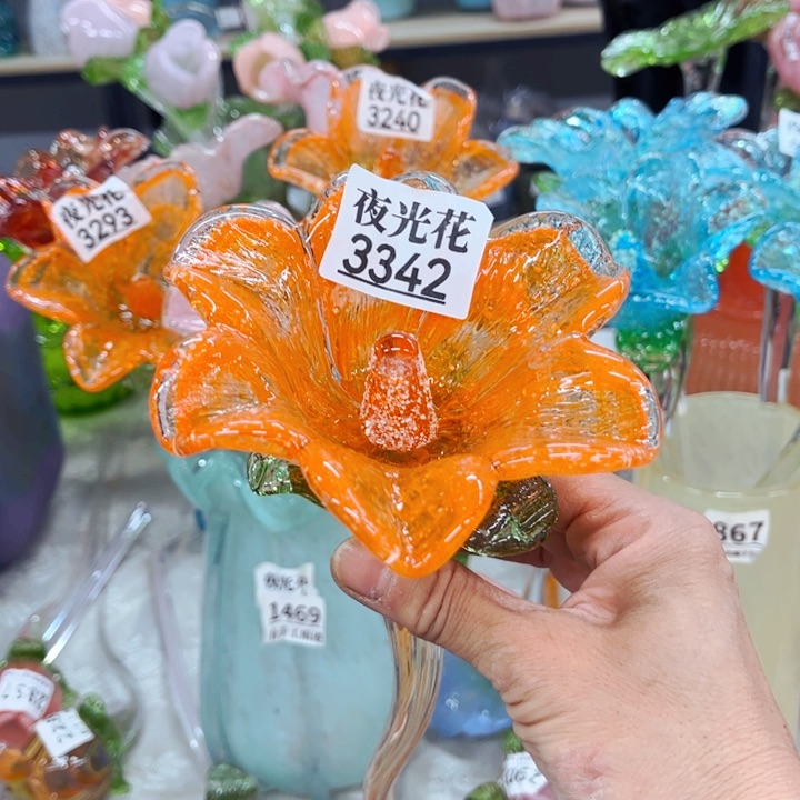 琉璃3342夜光，家悦花瓶摆件