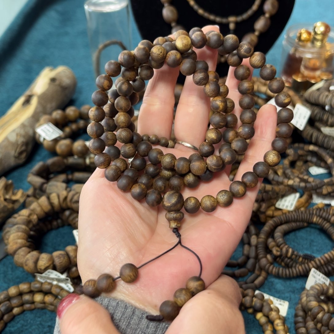 沉香手串张勺子卡8-25克多样性发货一条