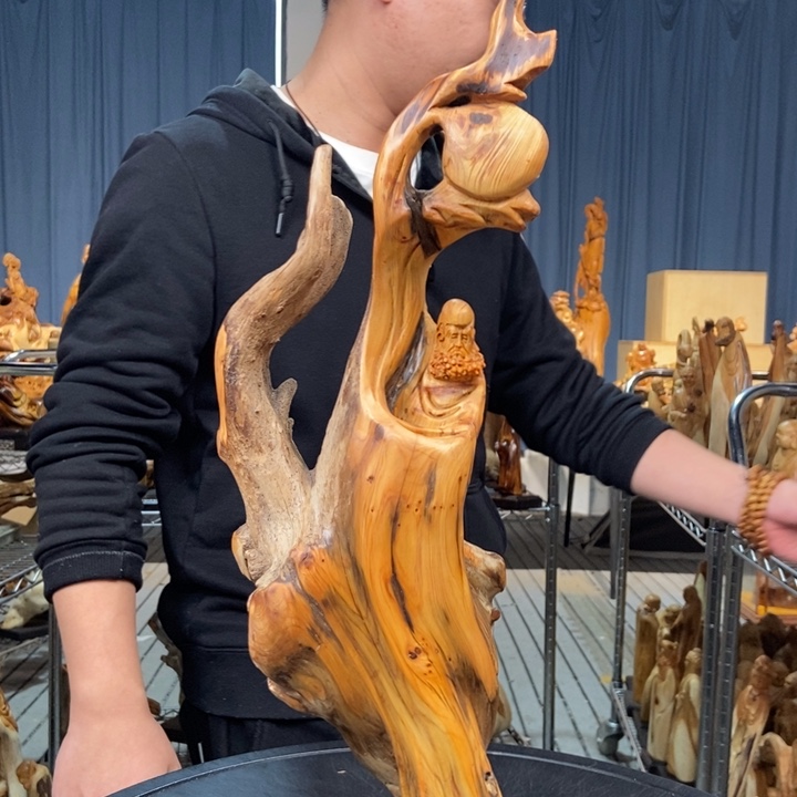 柏木（崖柏）随型摆件