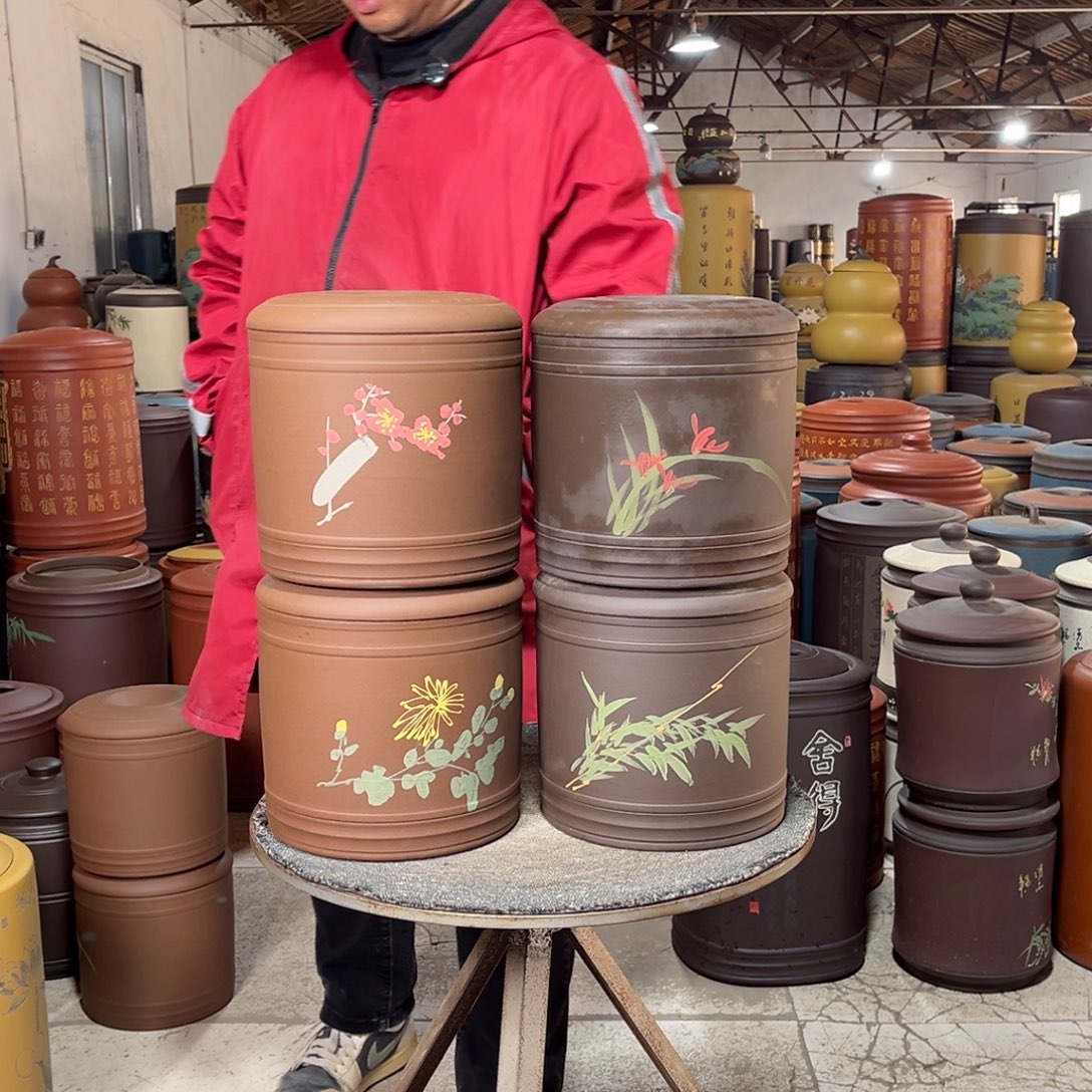 茶叶罐紫砂茶叶罐^_^