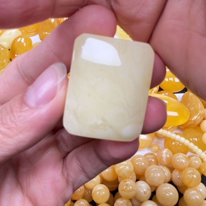 裸石蜜蜡未镶嵌蜜蜡平安无事牌