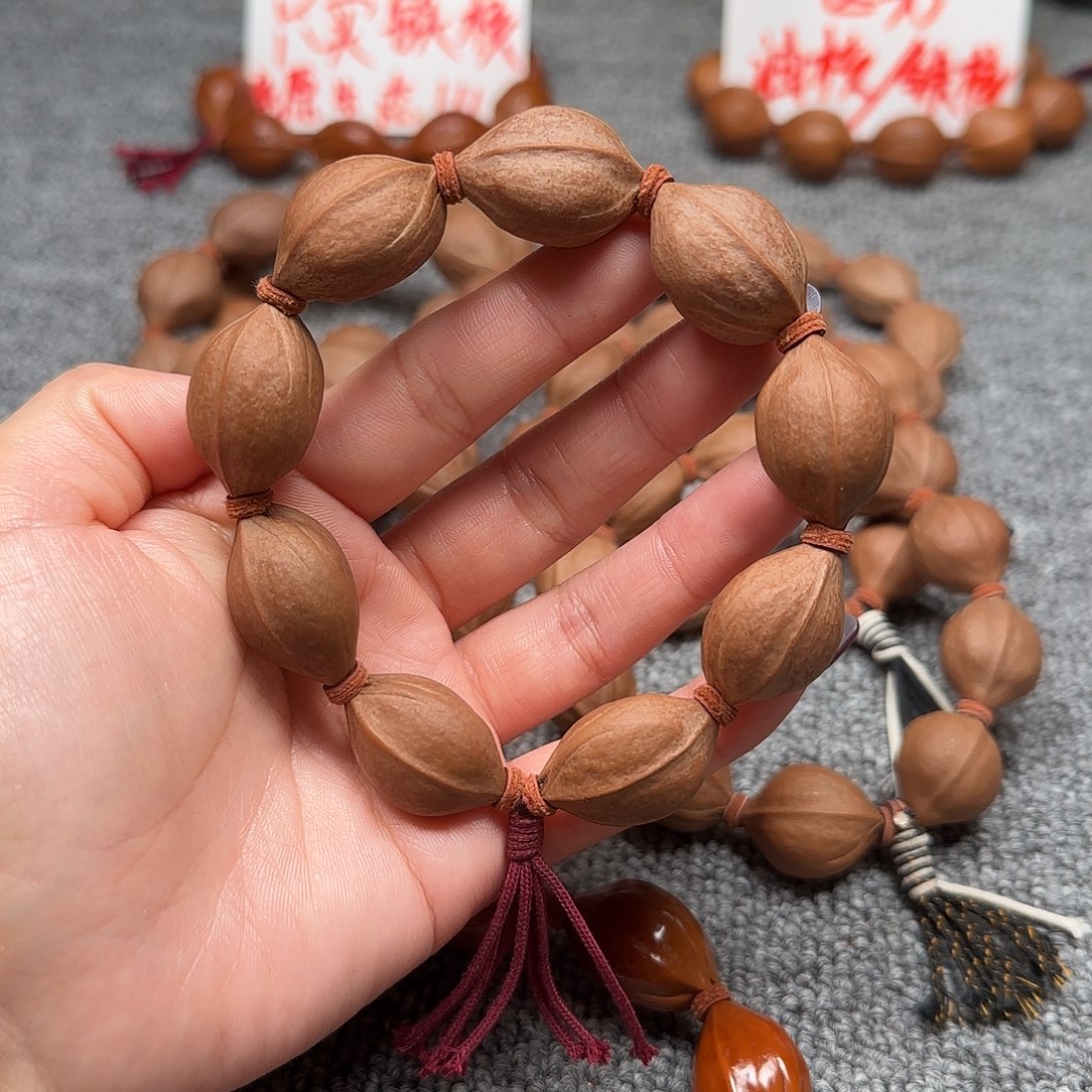 手串/手链橄榄核18*28原生态 铁核