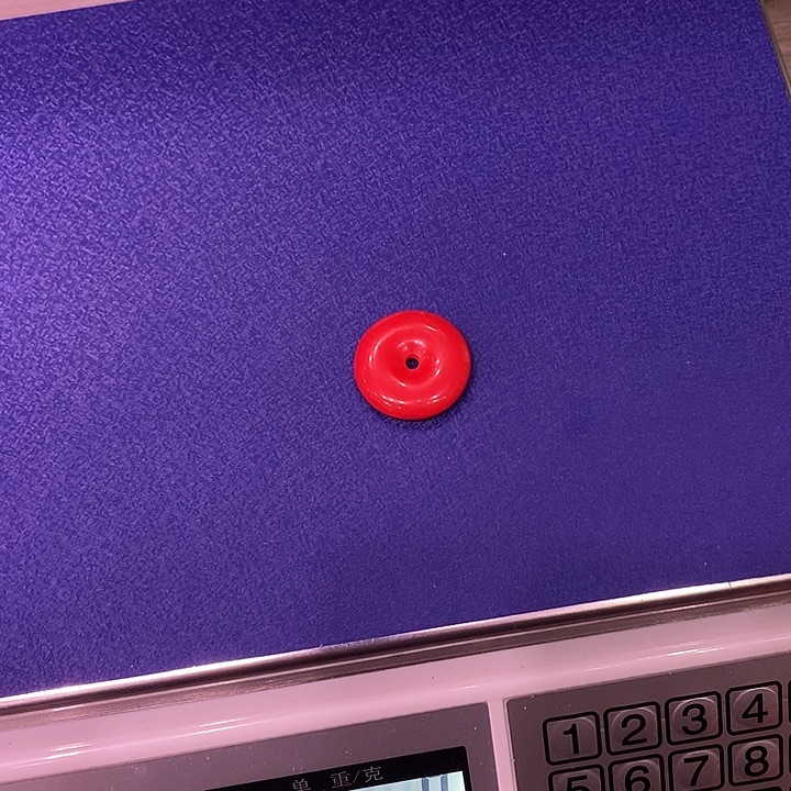 天然辰砂红砂平安扣左右吊坠绳