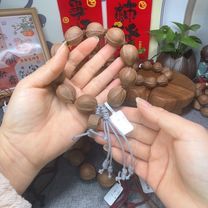 橄榄核手串/手链霸**爷梅林铁核21.26