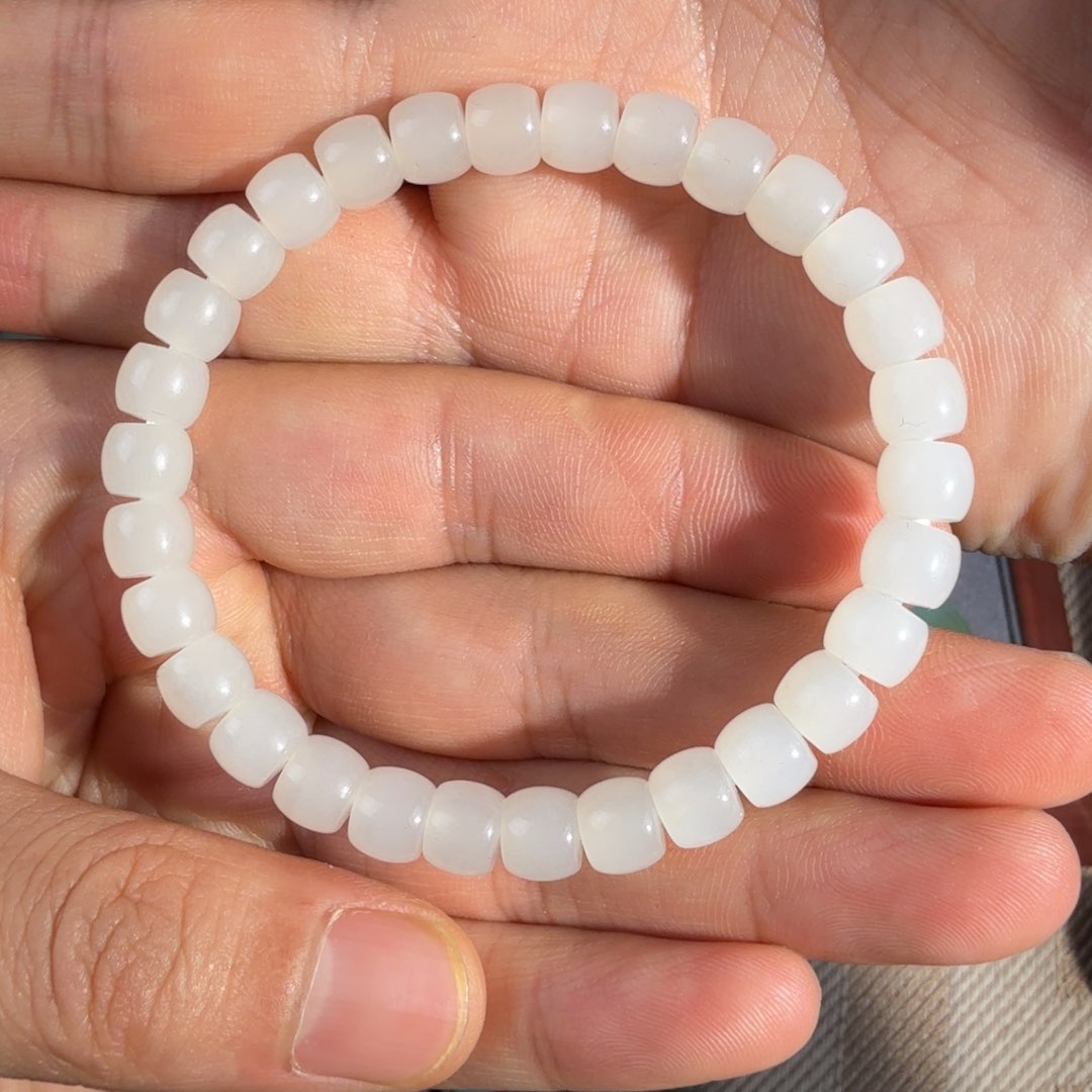 和田玉手链未镶嵌