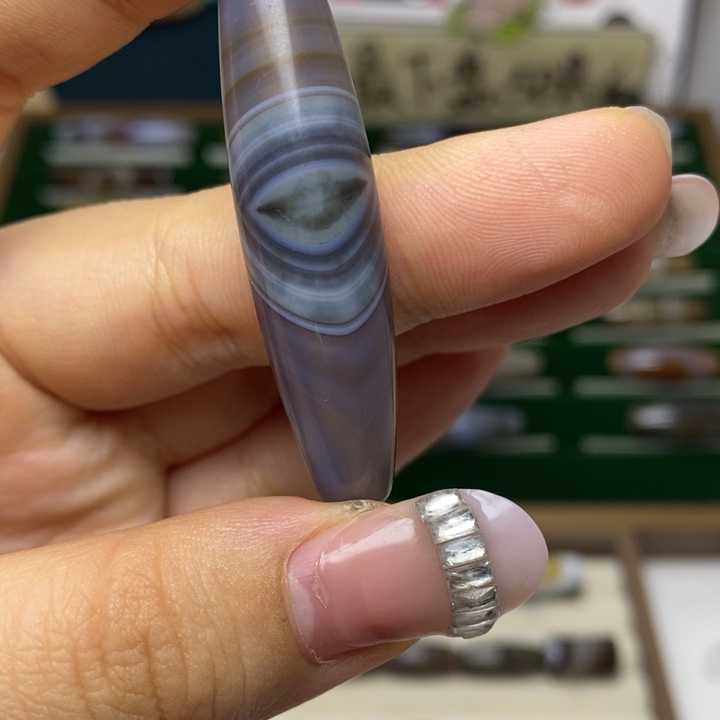 玛瑙/玉髓合金颈饰