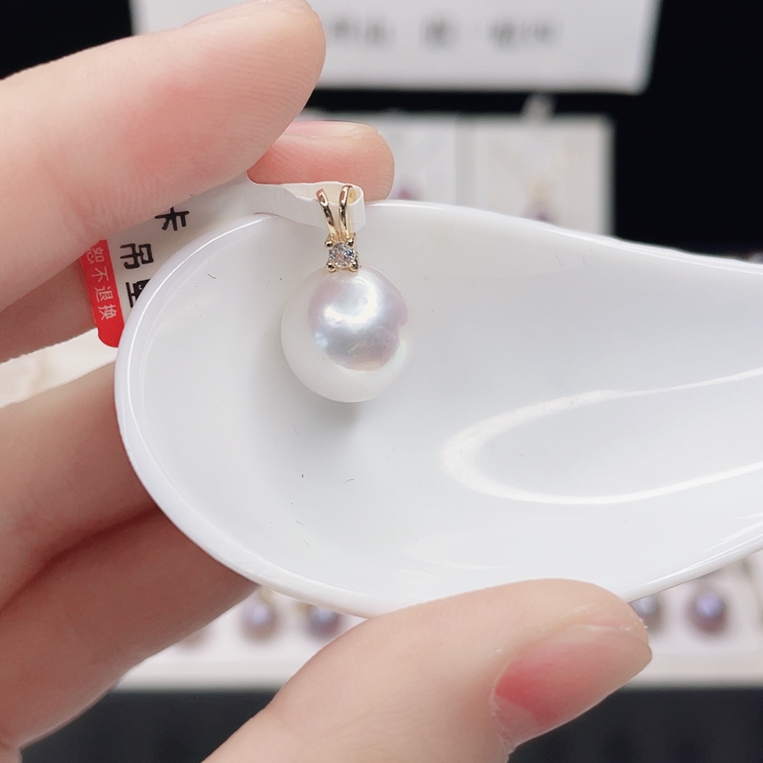 吊坠(赠链)淡水珍珠合金