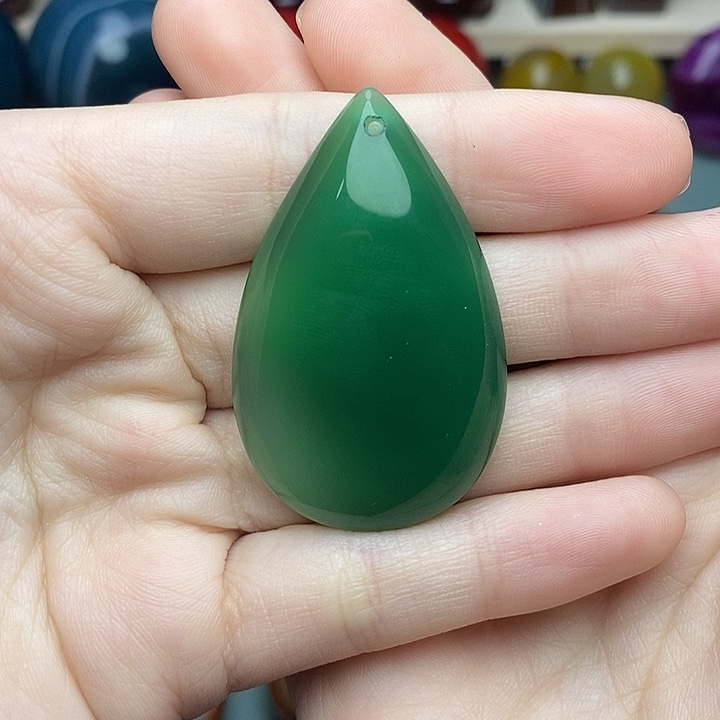 玛瑙/玉髓未镶嵌吊坠(不含链)