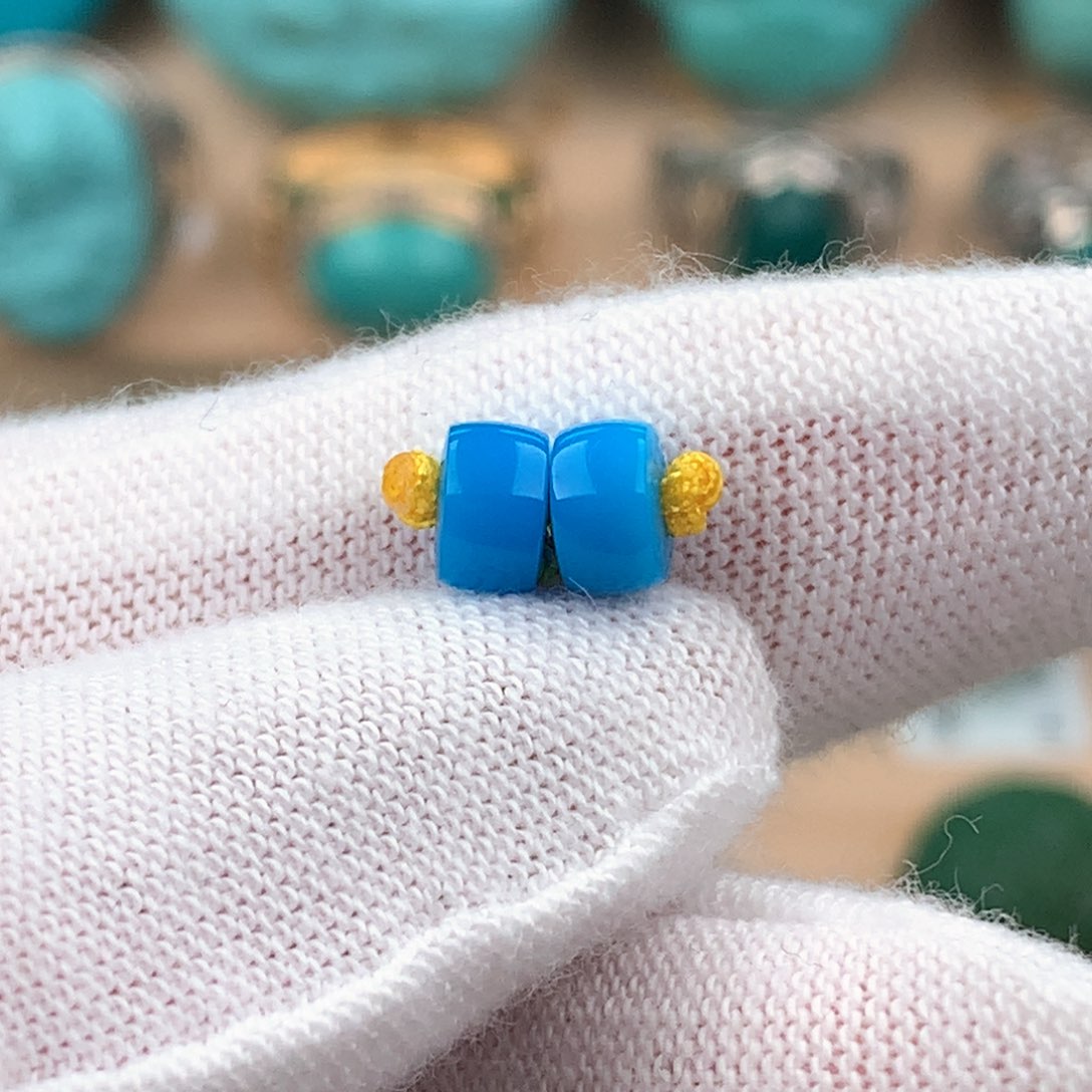 绿松石配饰未镶嵌卡5.7