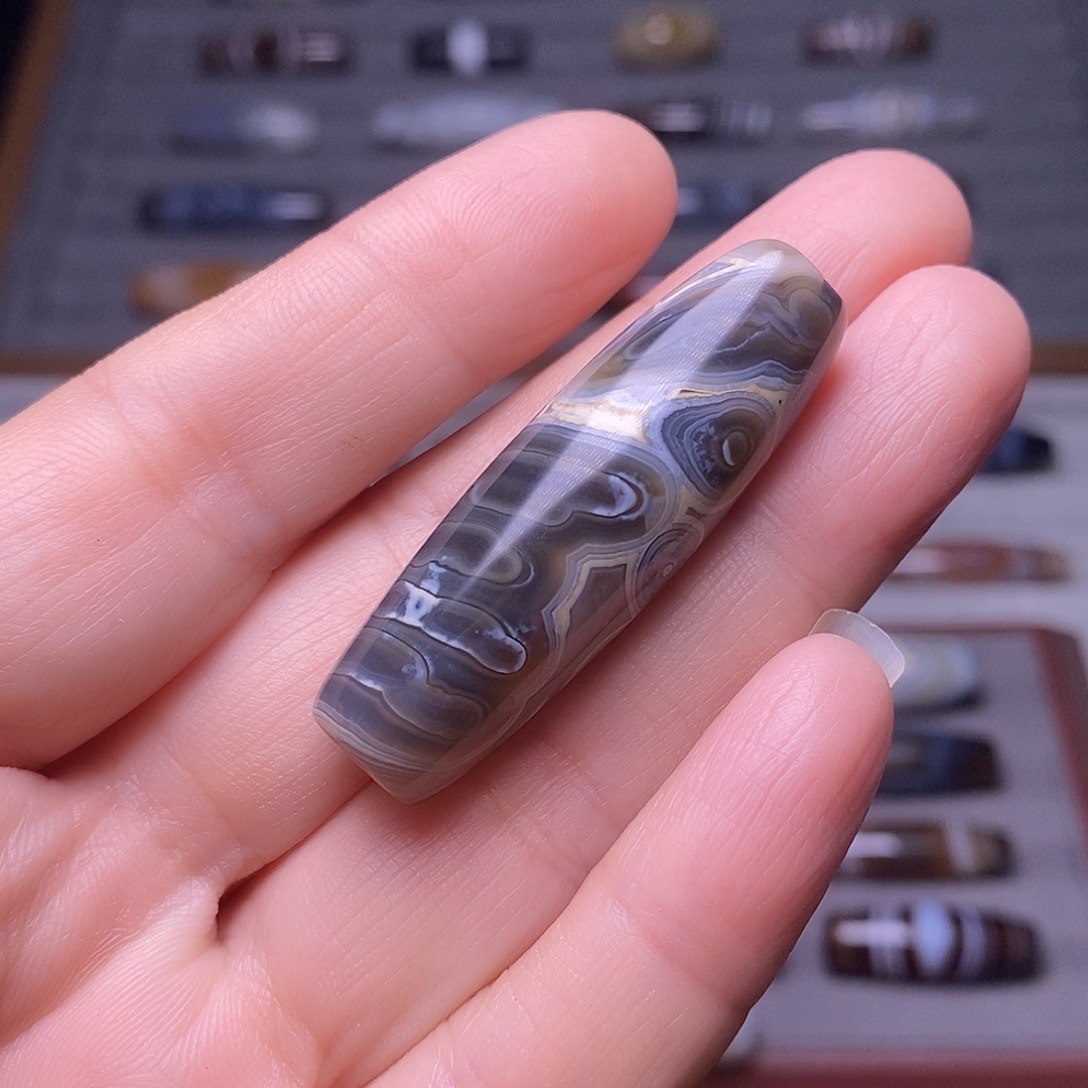 星***空玛瑙/玉髓未镶嵌颈饰