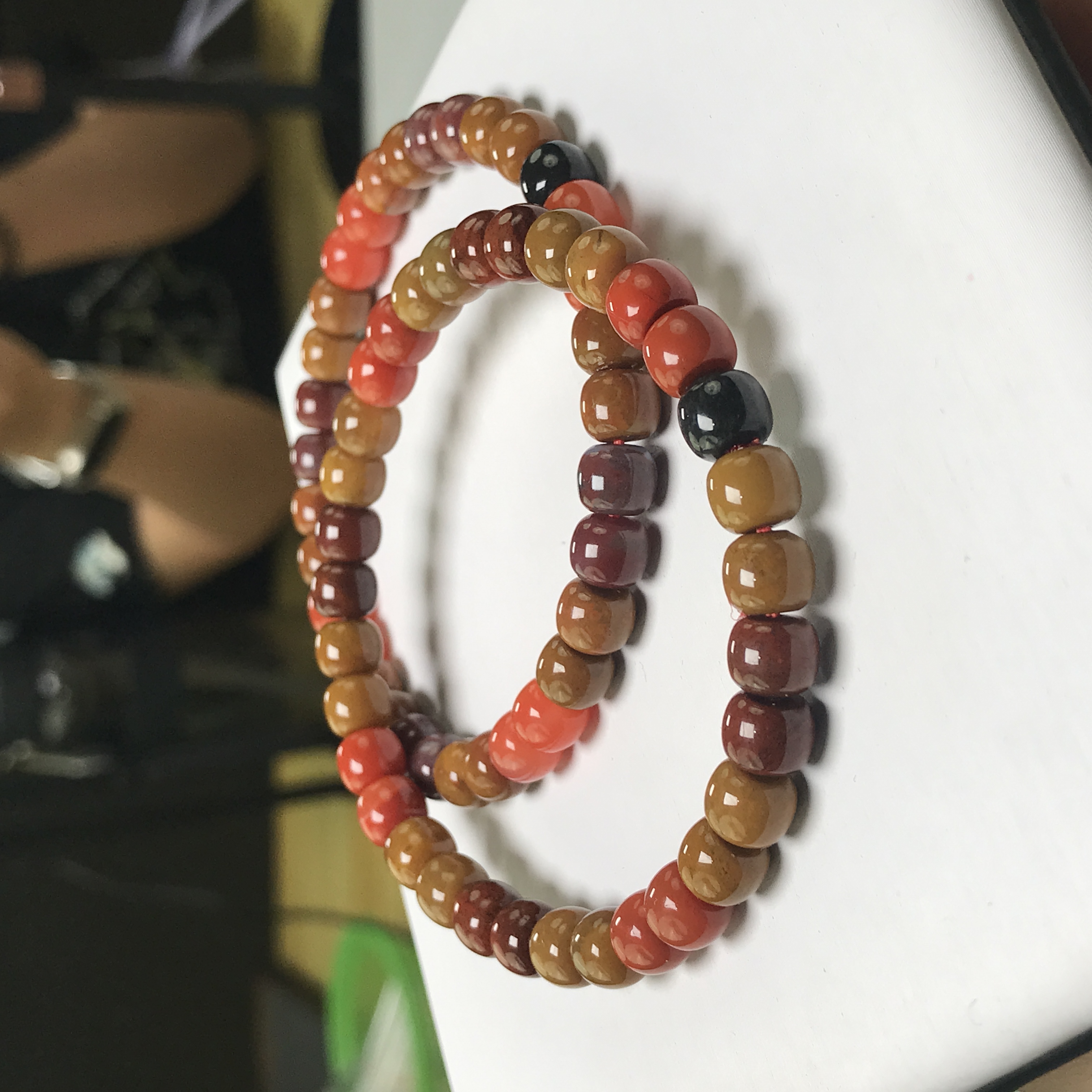 诚信经营支持年退换  云南巧家包浆精工老型手串7mm 多样性发一