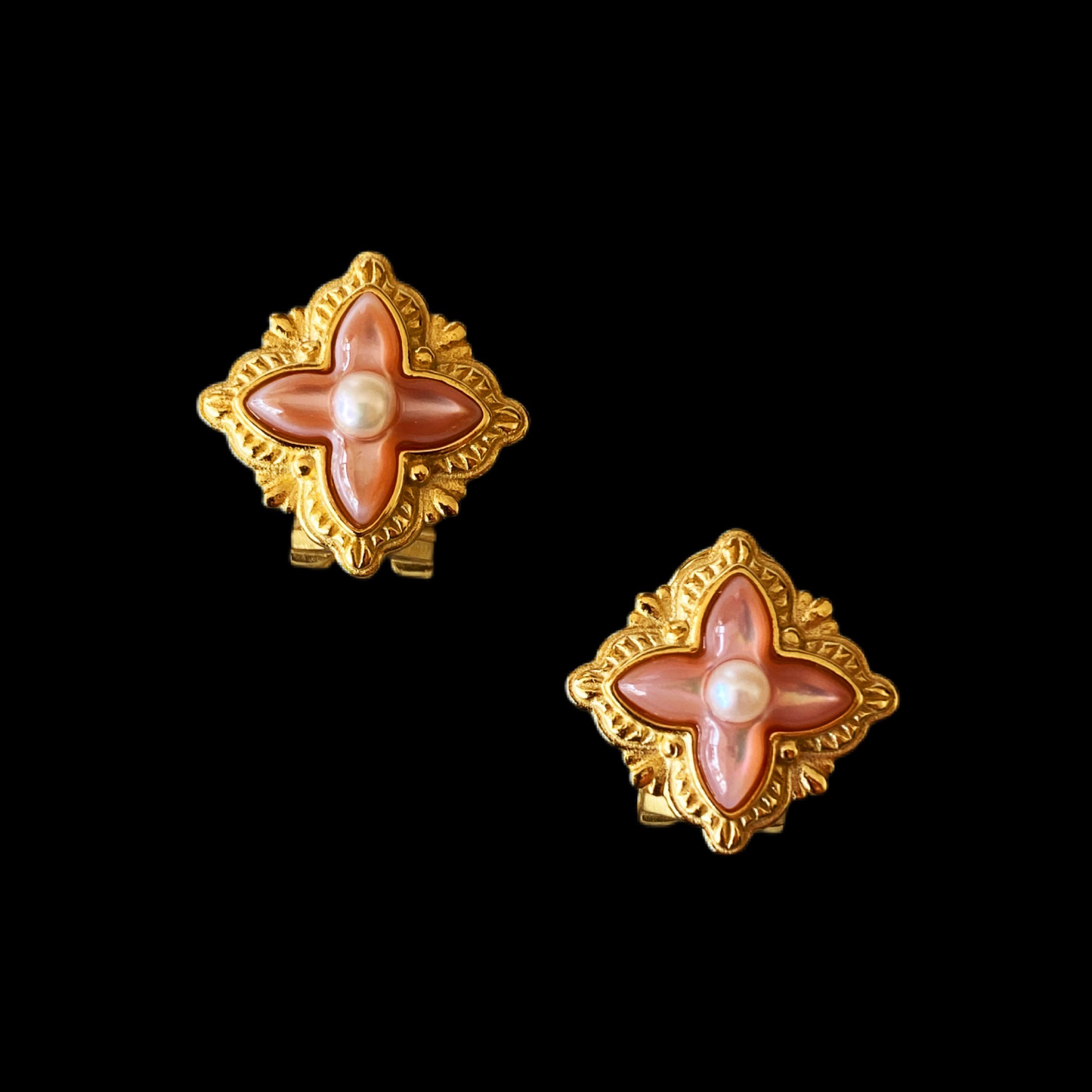 N4467粉贝耳钉多样性发一