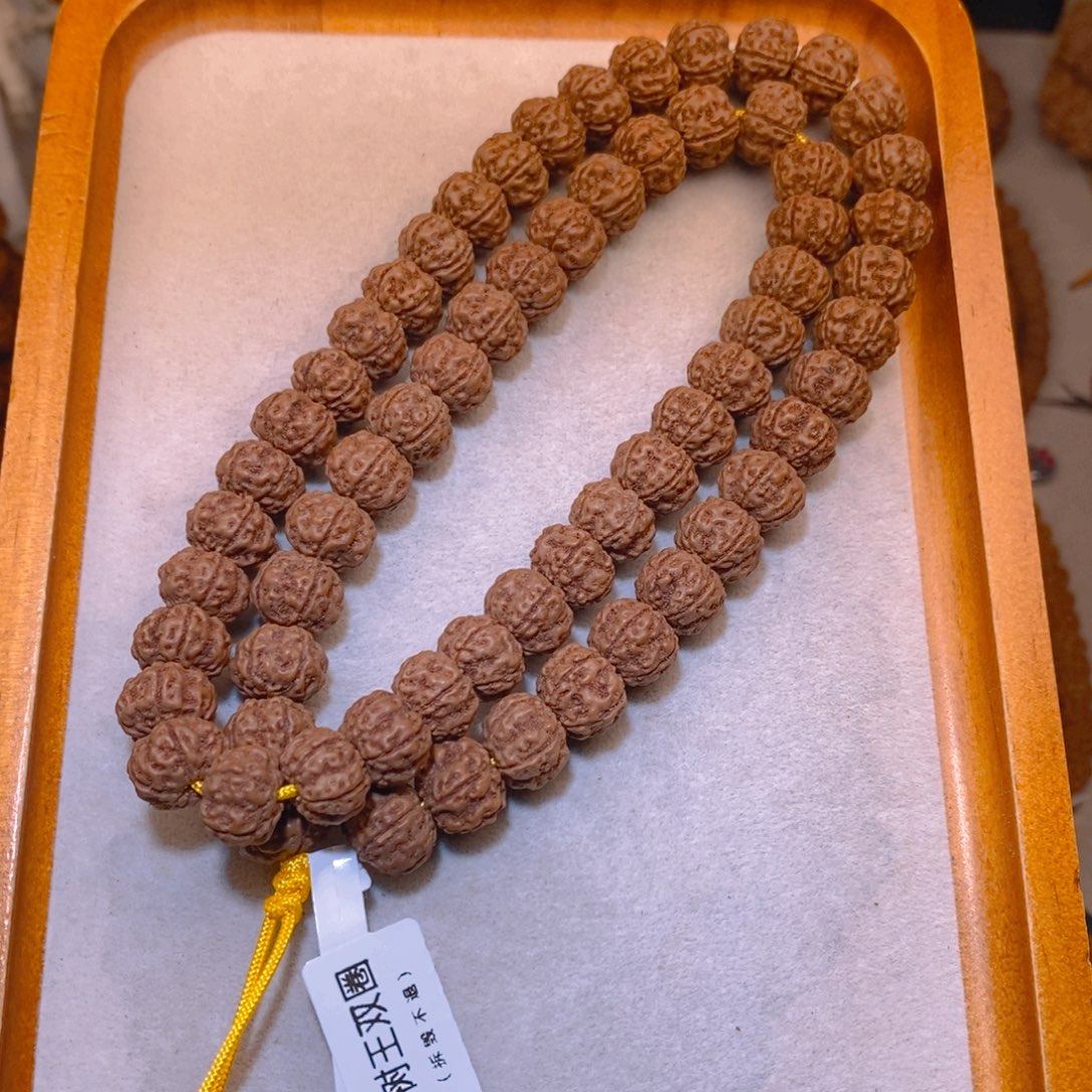 金刚菩提手串老树王双圈12+