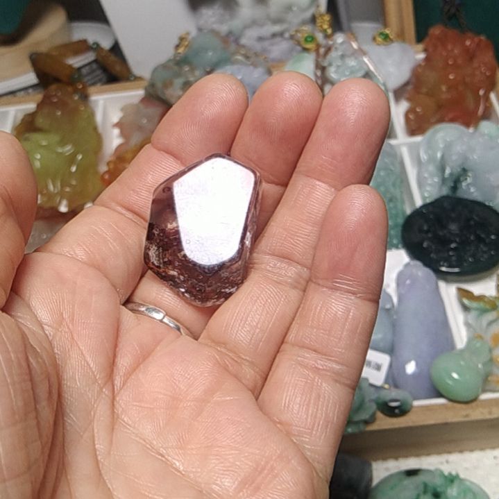 翡翠吊坠(赠链)未镶嵌