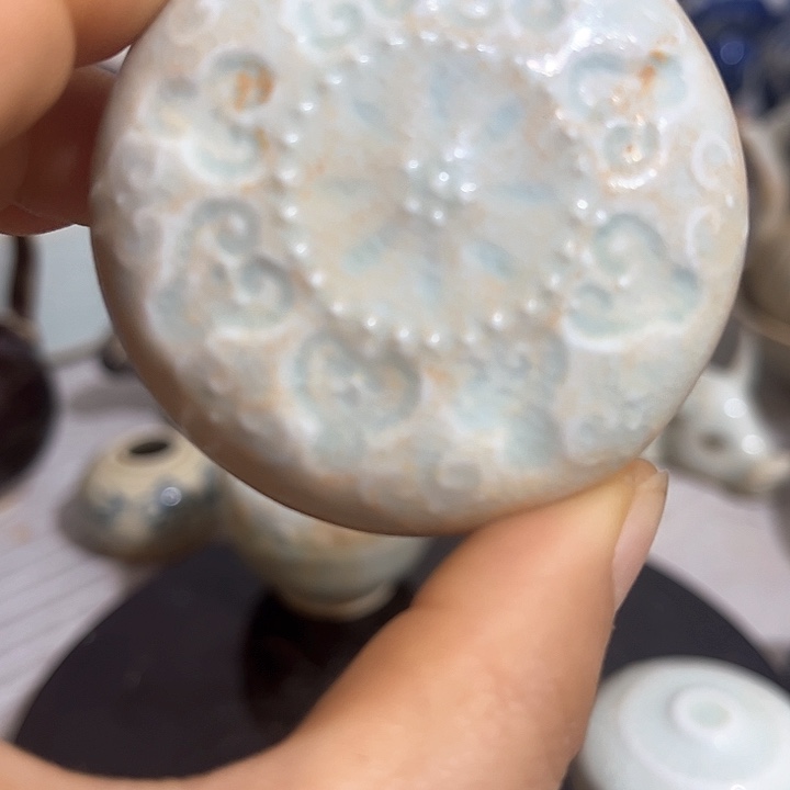 玉*心一个湖田的小粉盒