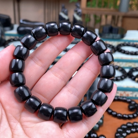 和田玉手链未镶嵌顺**然