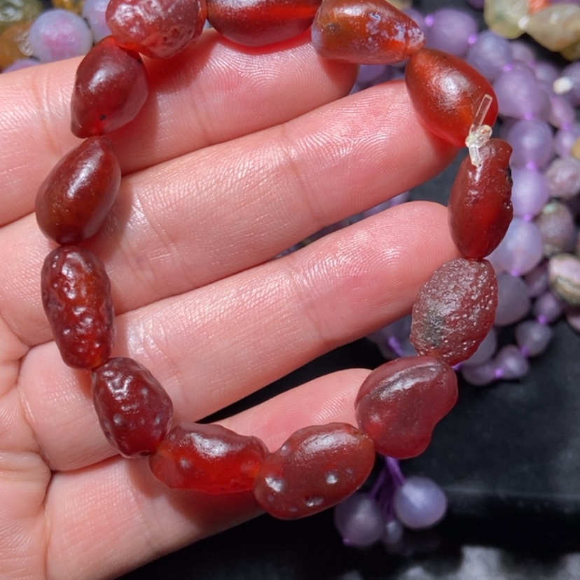 【闪购商品】玛瑙/玉髓项圈合金