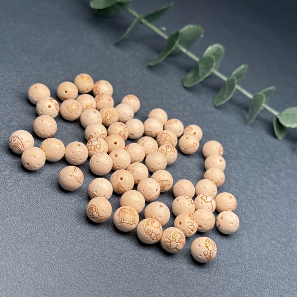 A045天然猛犸牙星球之旅9.7mm支持鉴定假一罚十