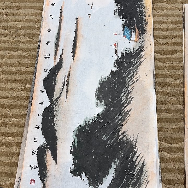 国画花鸟等多种鸟类和100.50