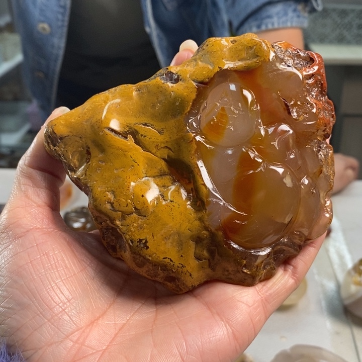 玛瑙/玉髓吊坠(不含链)未镶嵌