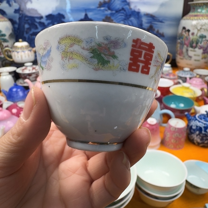摆件景德镇陶瓷老厂瓷12