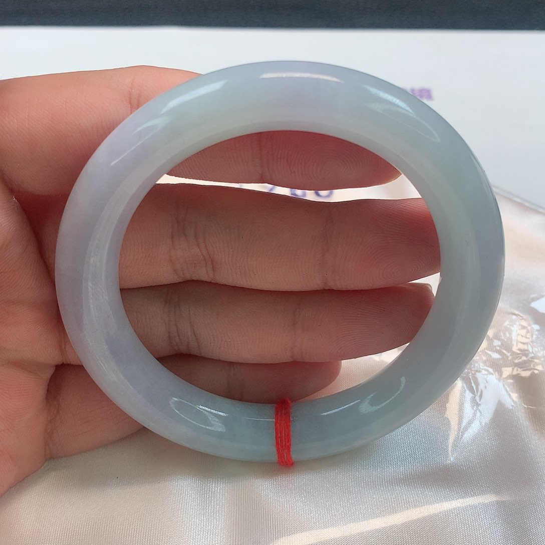 翡翠手镯（圆镯）未镶嵌314号