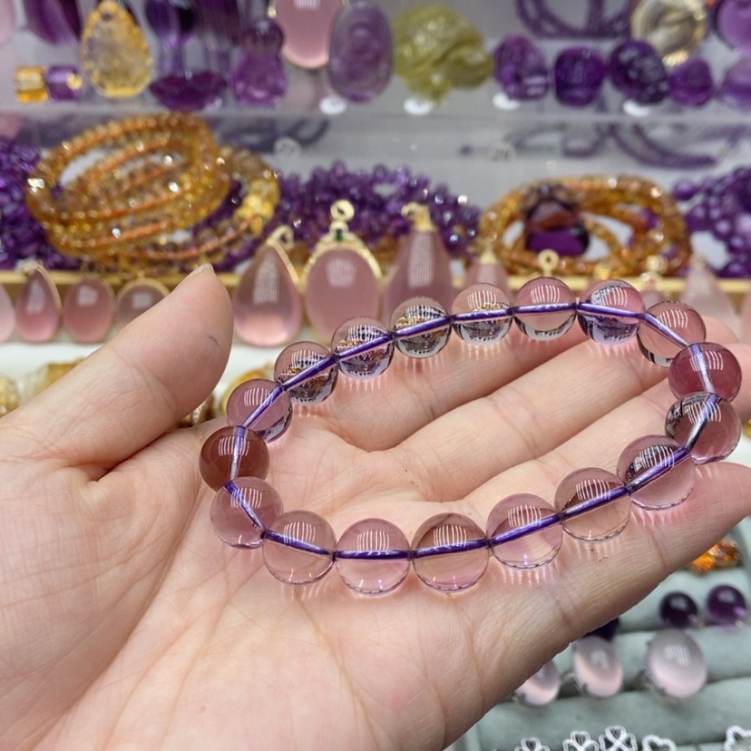 【闪购商品】水晶水晶手链未镶嵌