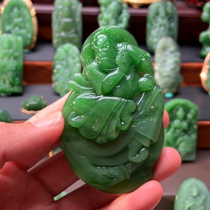 和田玉挂件未镶嵌