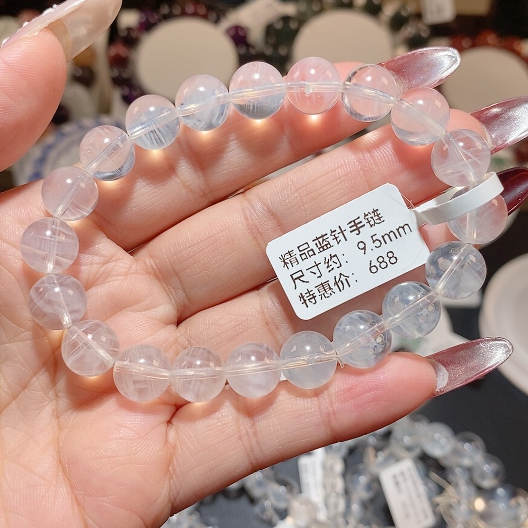 水晶手链未镶嵌蓝针