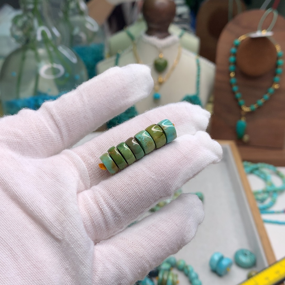 绿松石未镶嵌配饰