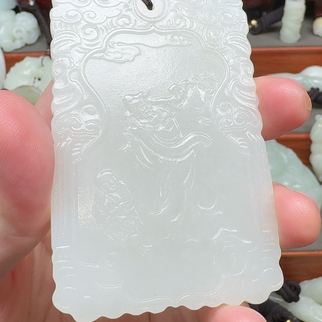 快***智和田玉未镶嵌把件