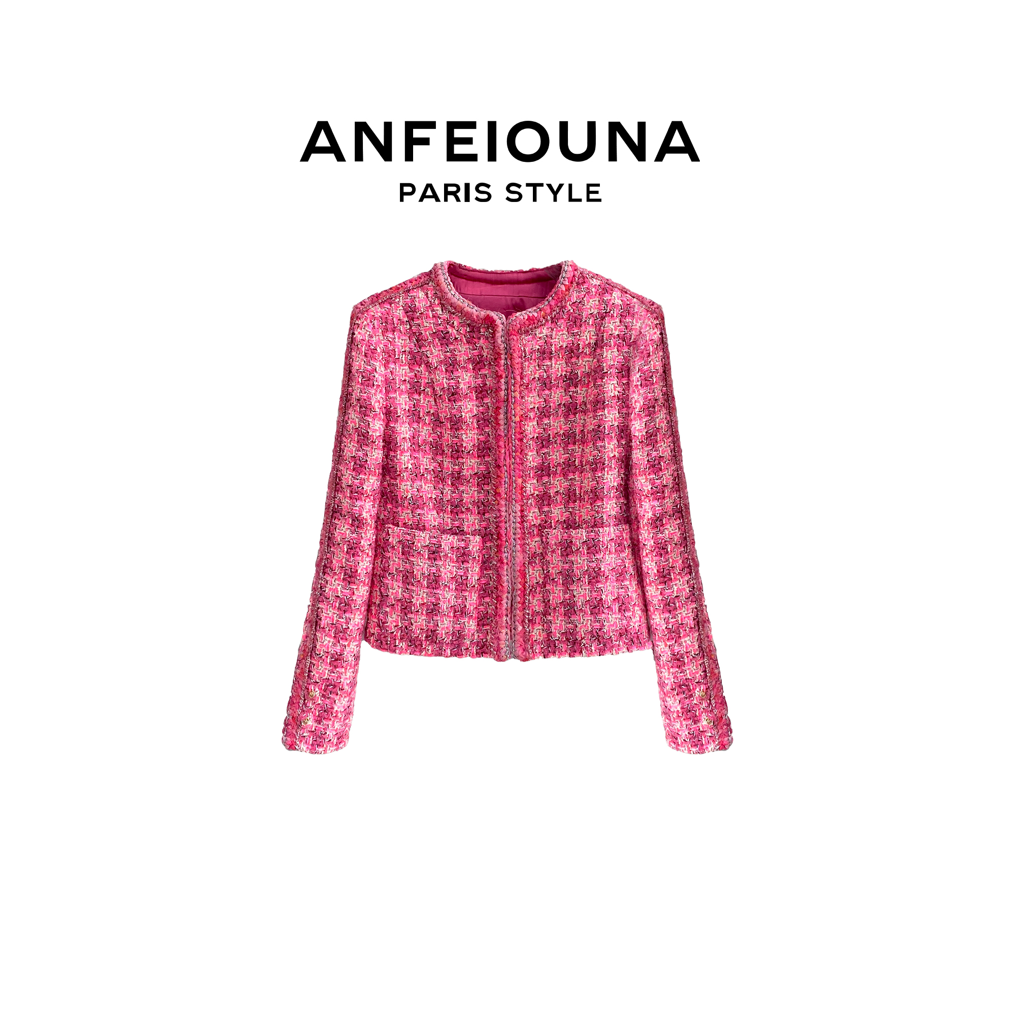 2025新款春日花园晨锐小香风外套上衣6561