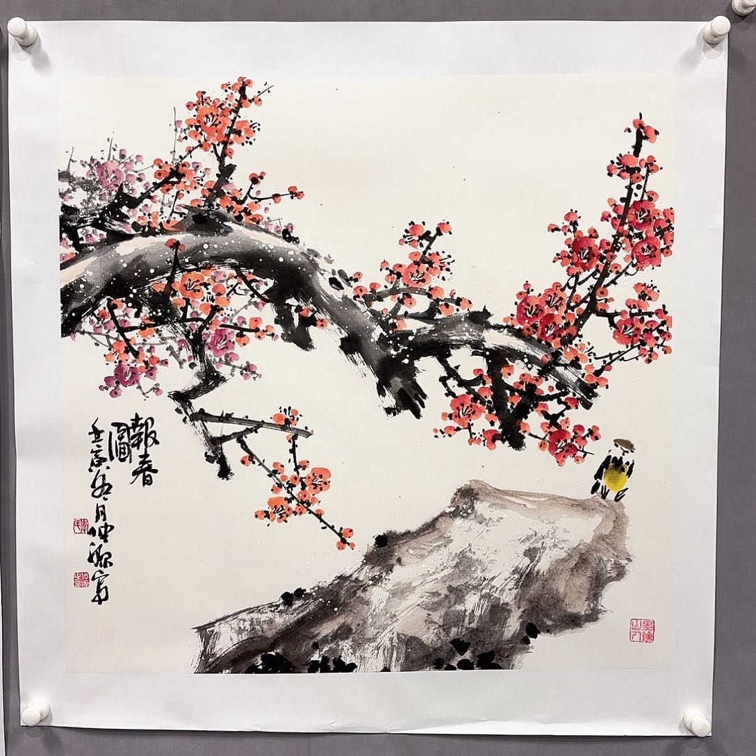 国画国画纯手绘作品请放心去藏