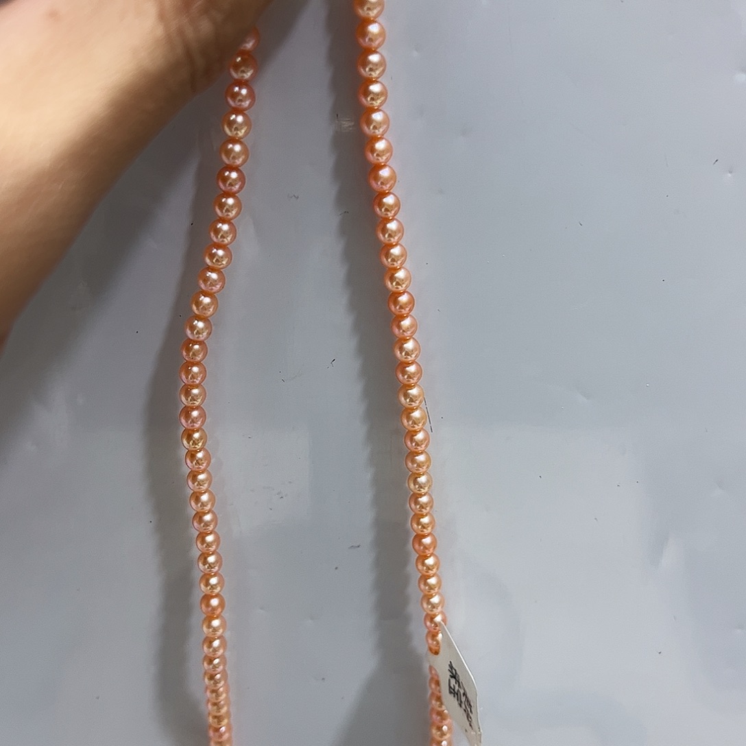 银S925镶嵌淡水珍珠颈饰