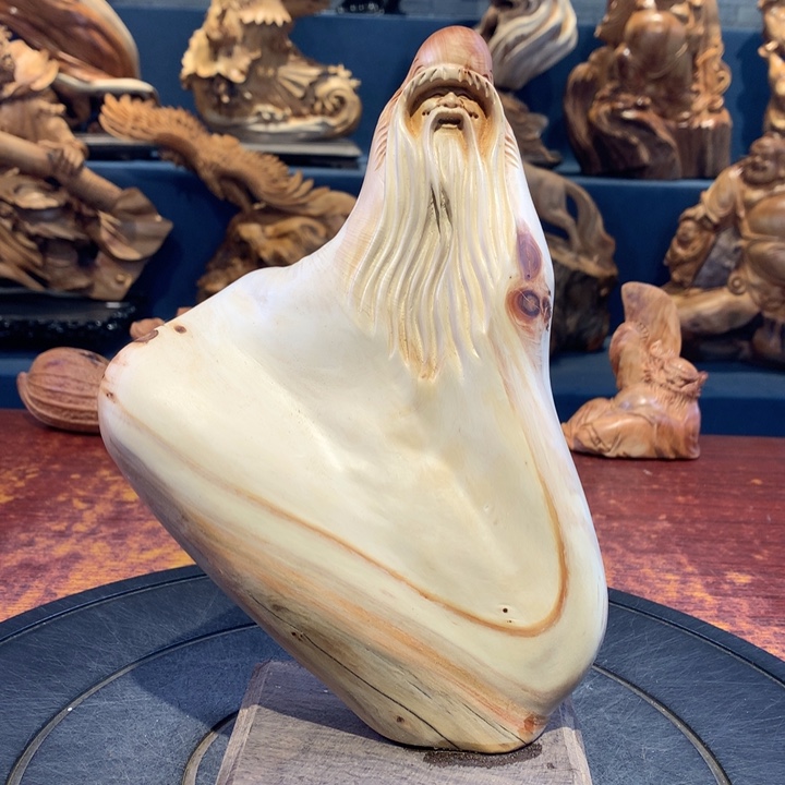 柏木（崖柏）根雕摆件