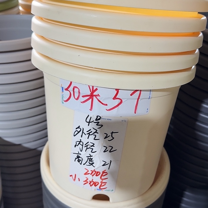 微瑕4#米黄8个无托