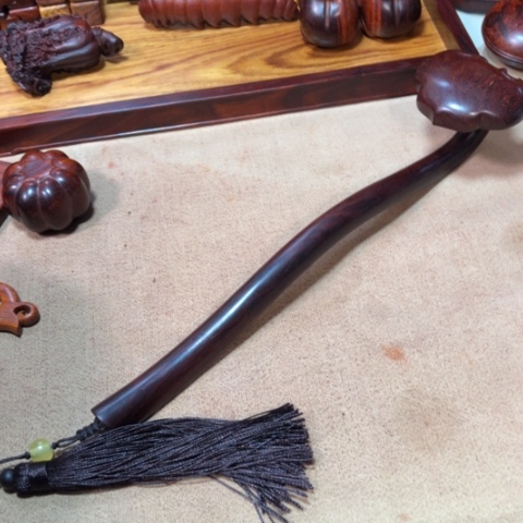 檀香紫檀（小叶紫檀）如意