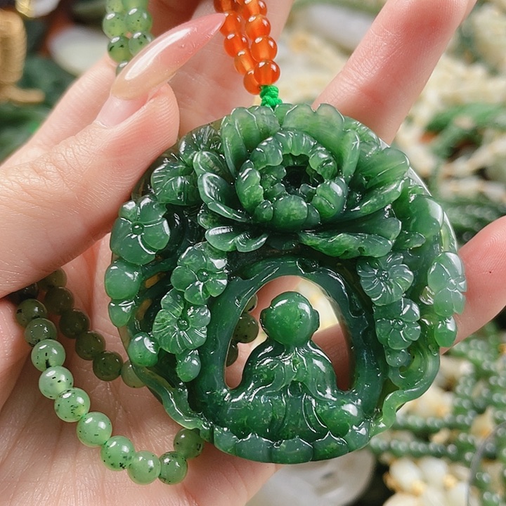 未镶嵌和田玉挂件